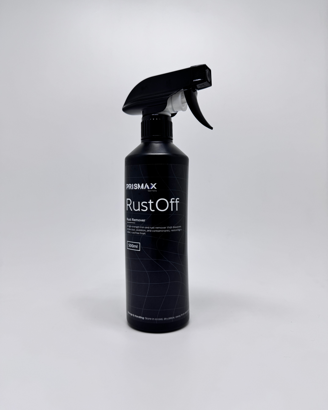 Prismax India RustOff car care products wheel iron remover for alloy wheels, safe paint decontamination and detailing.