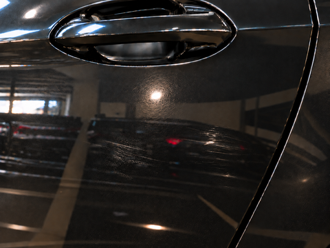 Swirls, haze & light scratches