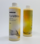 Prismax TyreBliss tyre polish spray for glossy, protected, and clean tyres