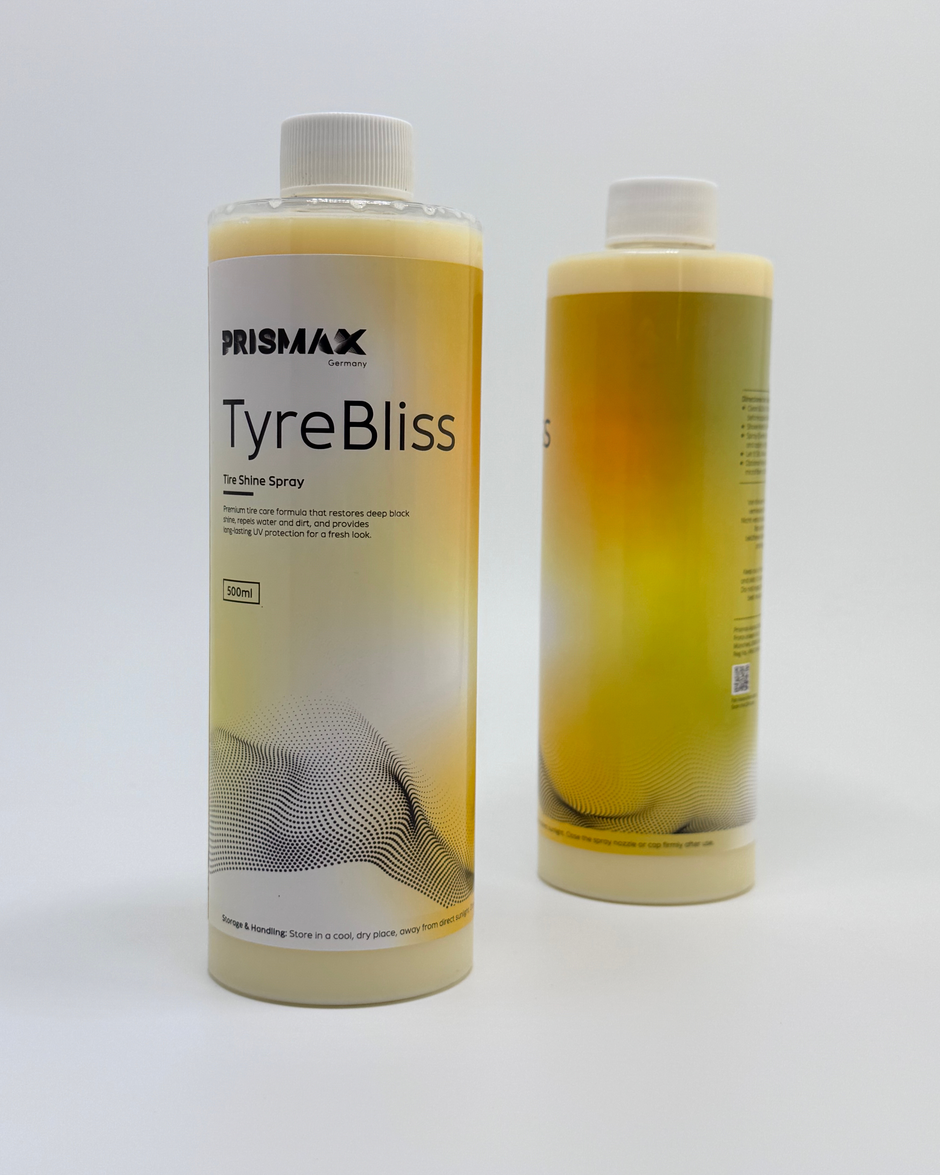TyreBliss - Tire Shine Spray (Water Based) - 500ml - Prismax - Car Care Products