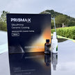 Prismax SilicoPrime ceramic coating applied to a car's hood, showcasing a smooth, shiny, protective finish.