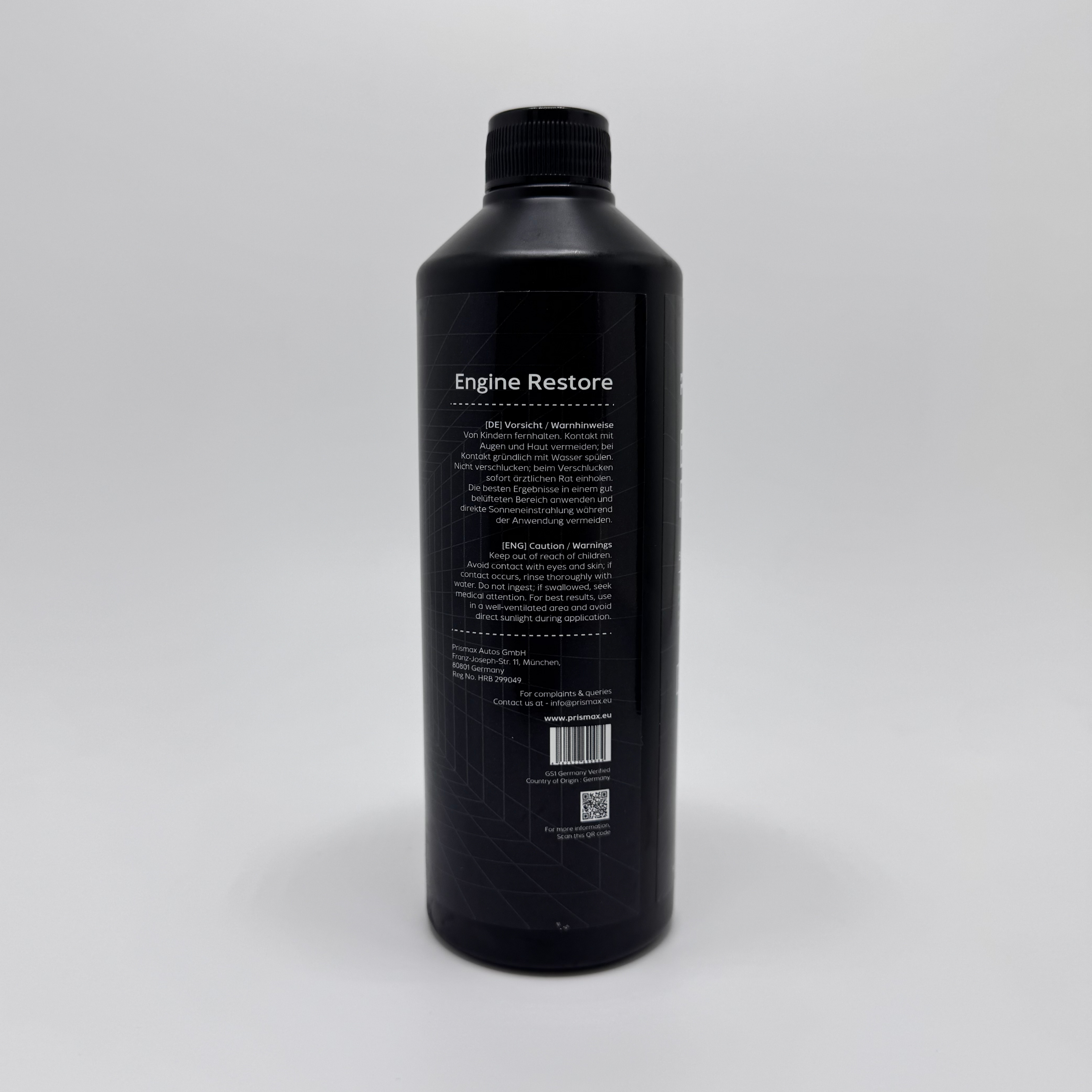 EngineRestore - Engine Cleaner - Degreaser - 500ml - Prismax - Car Care Products