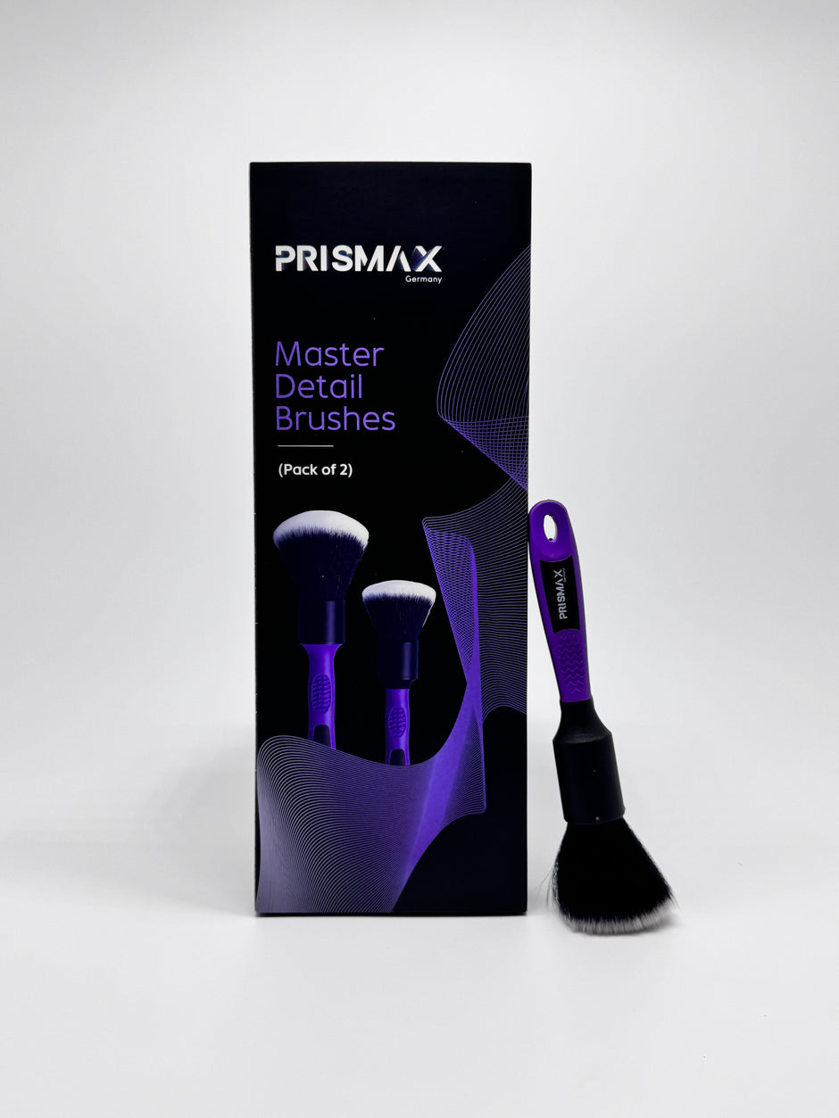 MasterDetail Brushes – Premium Professional-Grade Brushes (Pack of 2) - Prismax - Car Care Products