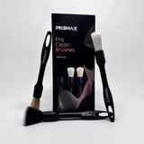 Prismax ProClean car detailing brushes set of 3 under 500 with soft bristles for removing rust and cleaning car's safe interior and exterior cleaning
