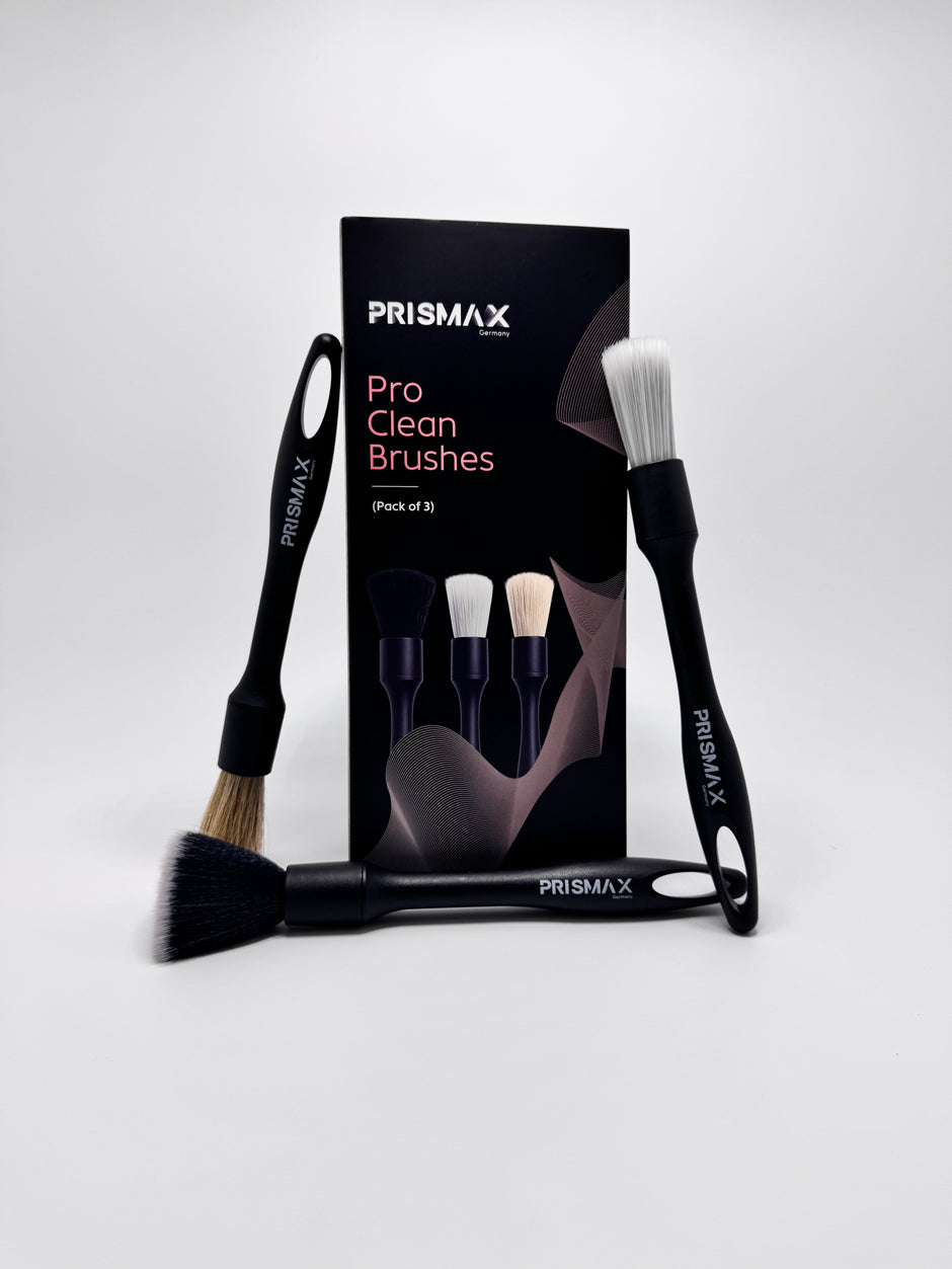 Prismax Iron Revival Kit with RustOff and ProClean brushes, set of 3, for removing rust and cleaning car iron deposits.
