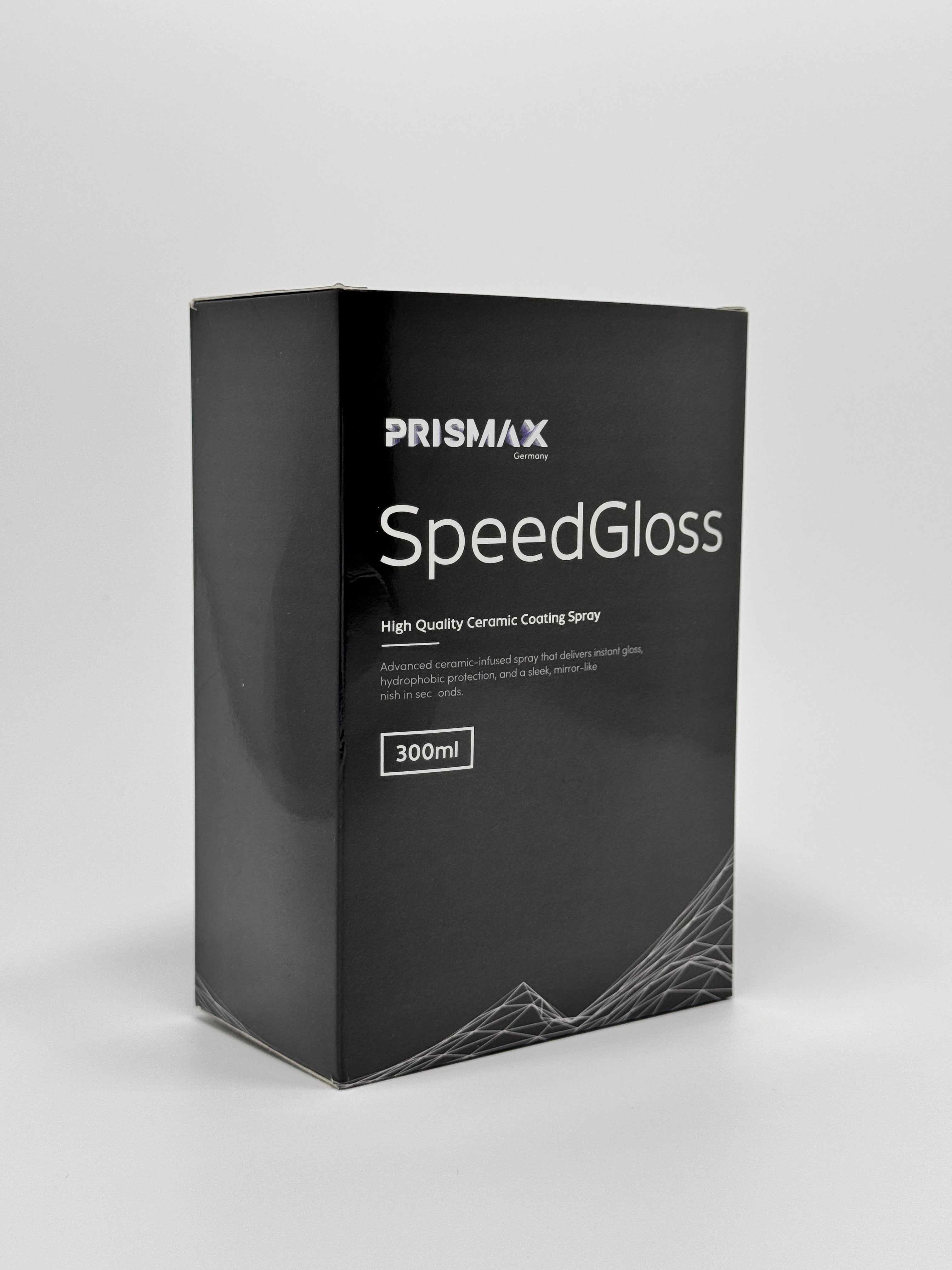 SpeedGloss Ceramic Coating Spray Kit - 300ml - Prismax - Car Care Products