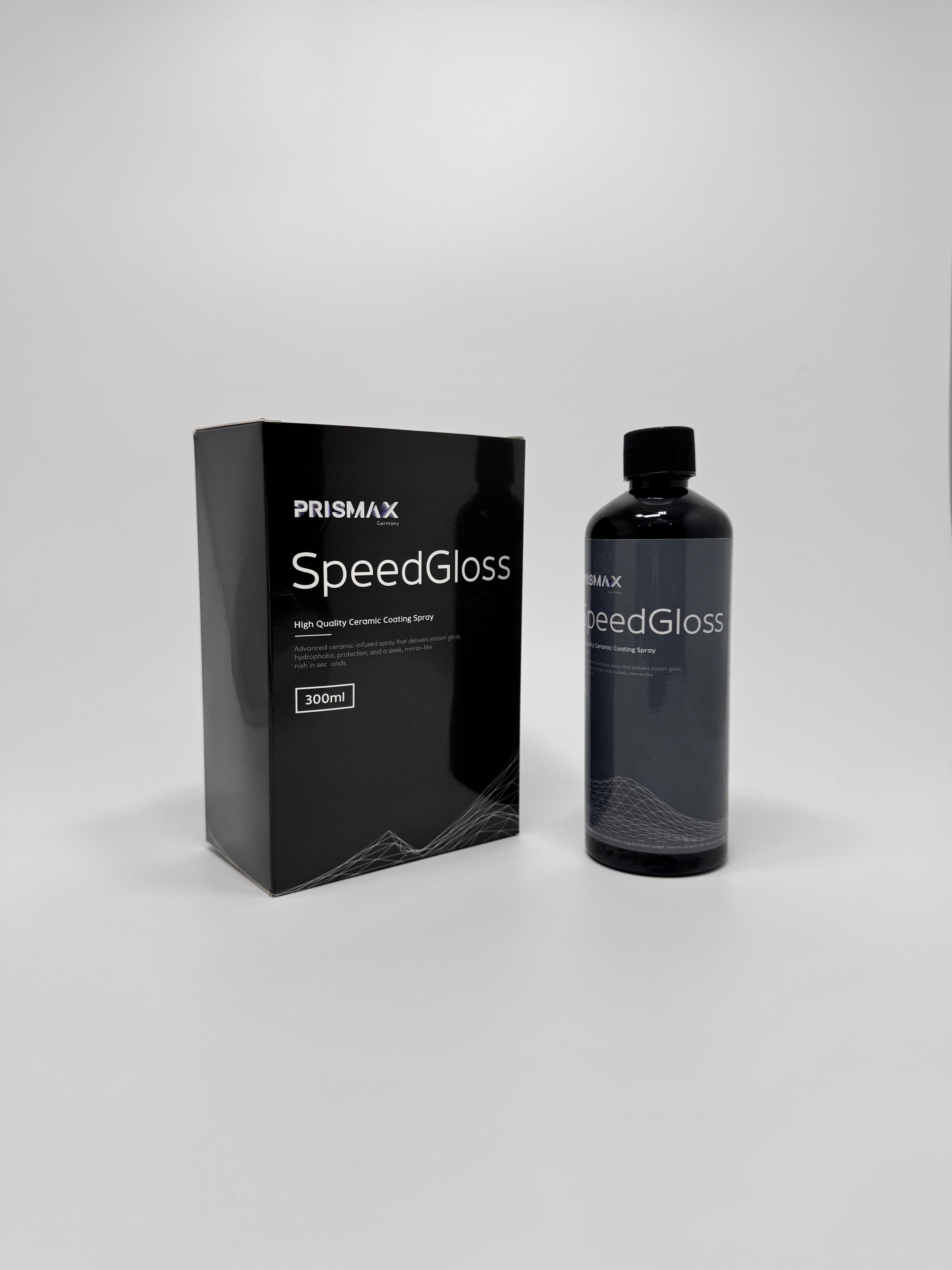 SpeedGloss Ceramic Coating Spray Kit - 300ml - Prismax - Car Care Products